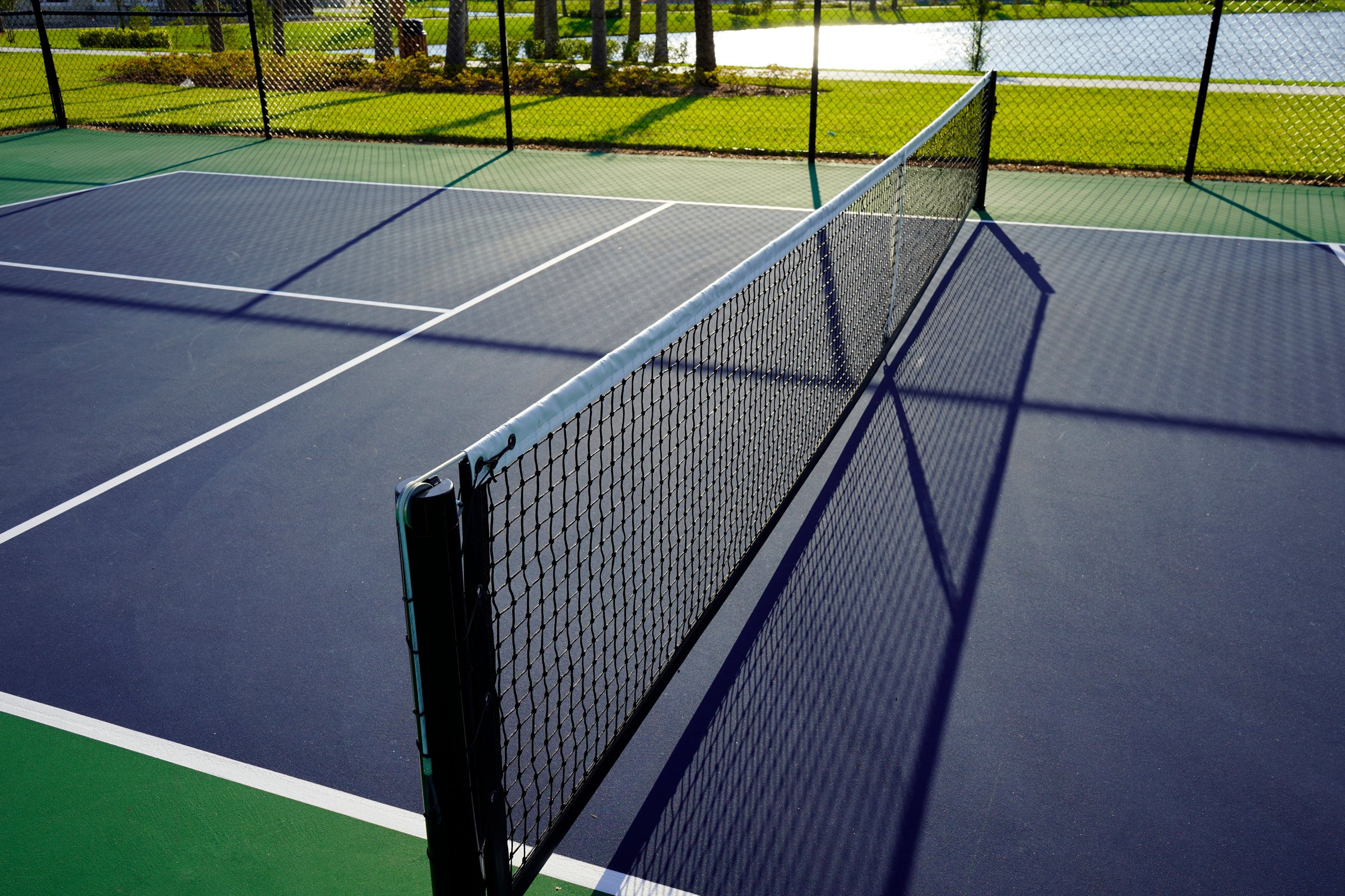 Pickleball court